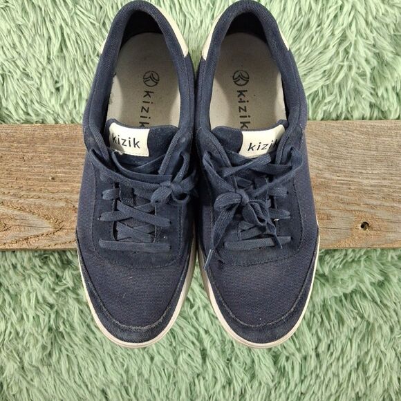 Kizik The Prague Hands Free Shoes Mens Size  8.5 Blue main image 8